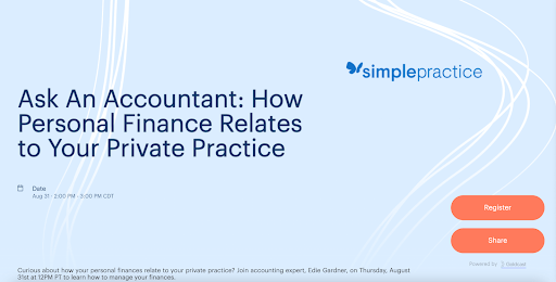 How Personal Finance Relates to Your Private Practice 