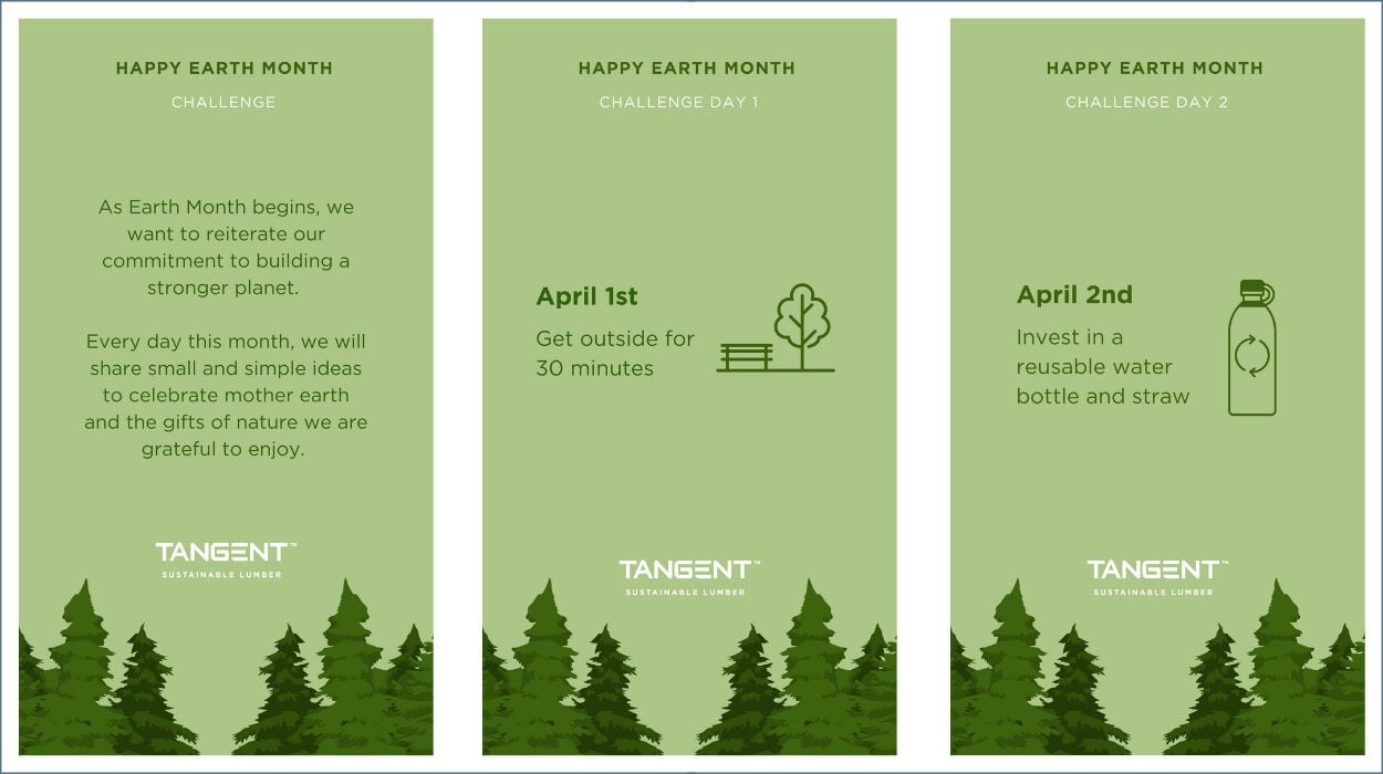 Tangent Materials Earth Month Challenge